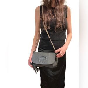 Gucci soho bag with chain